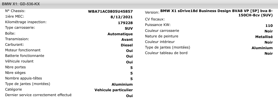 BMW X1 Business Design