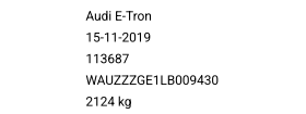 Audi E-Tron