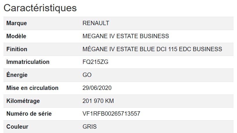 Renault Megane Business
