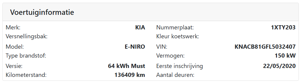 KIA E-NIRO