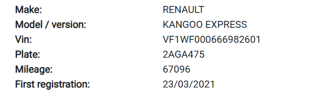 Renault Kangoo Express