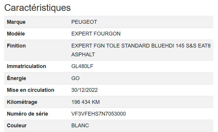Peugeot Expert FGN