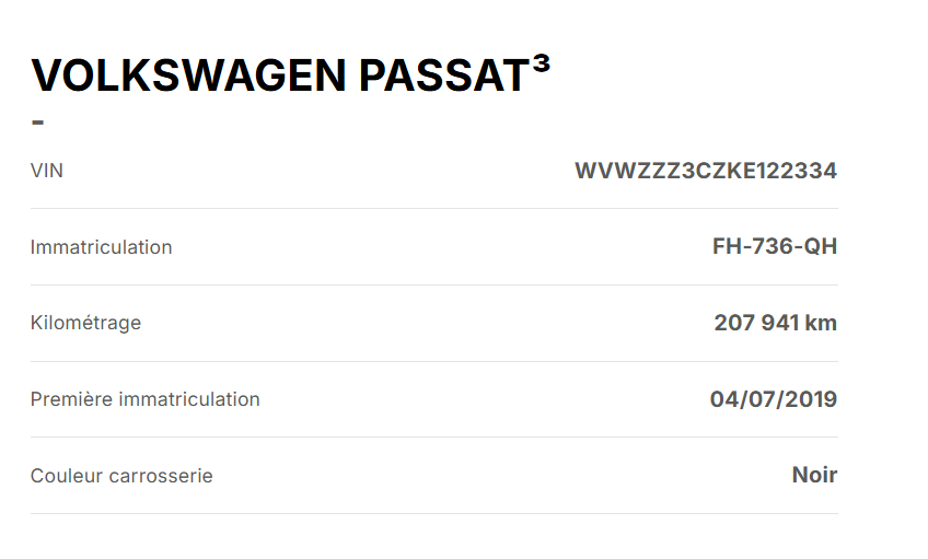 Volkswagen Passat ComfortLine