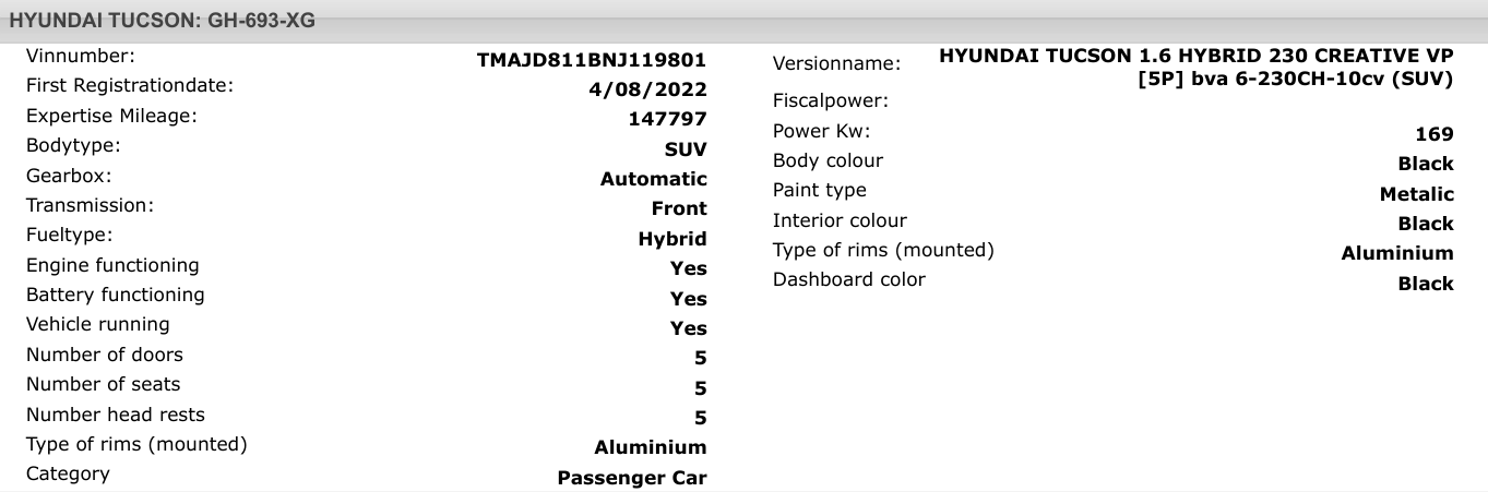 Hyundai Tucson HYBRID Creative