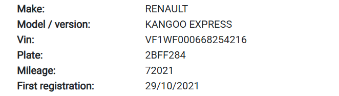 Renault Kangoo Express