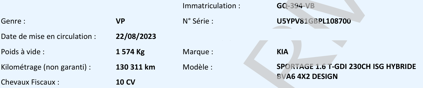 Kia Sportage HYBRID DESING
