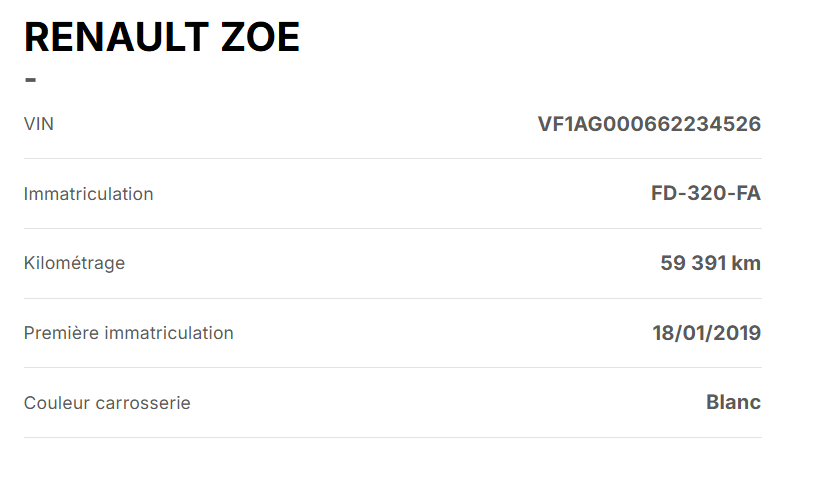 Renault Zoe ZEN