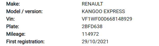 Renault Kangoo Express