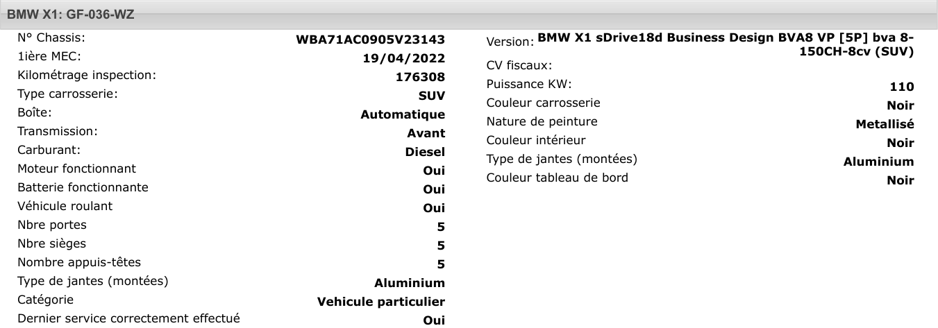 BMW X1 Business Design