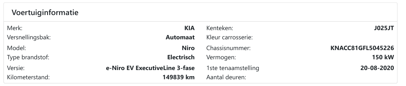 KIA E-NIRO